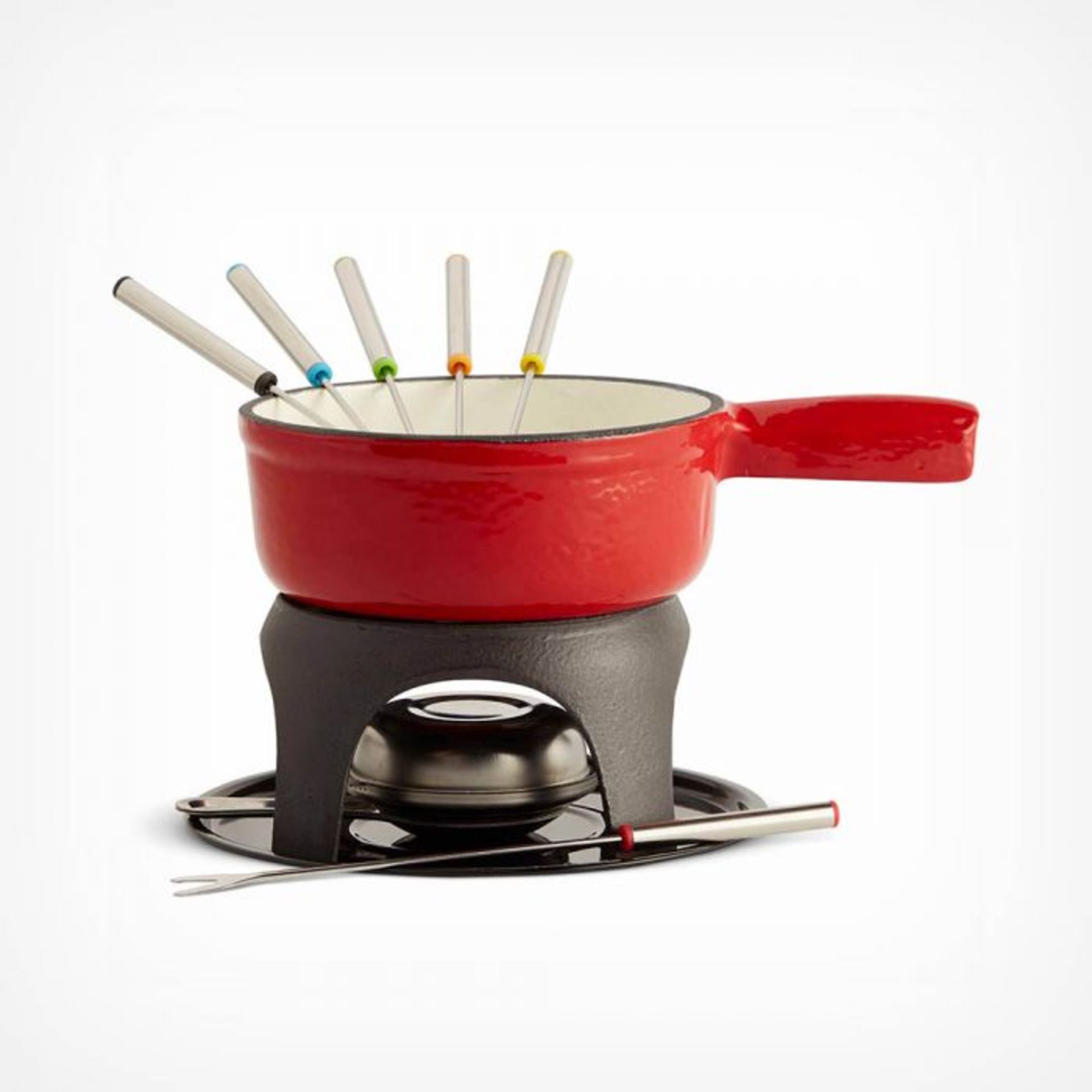 (NN44) Swiss Fondue Set With this all-in-one set, you can enjoy the indulgent experience of Sw... - Image 2 of 3