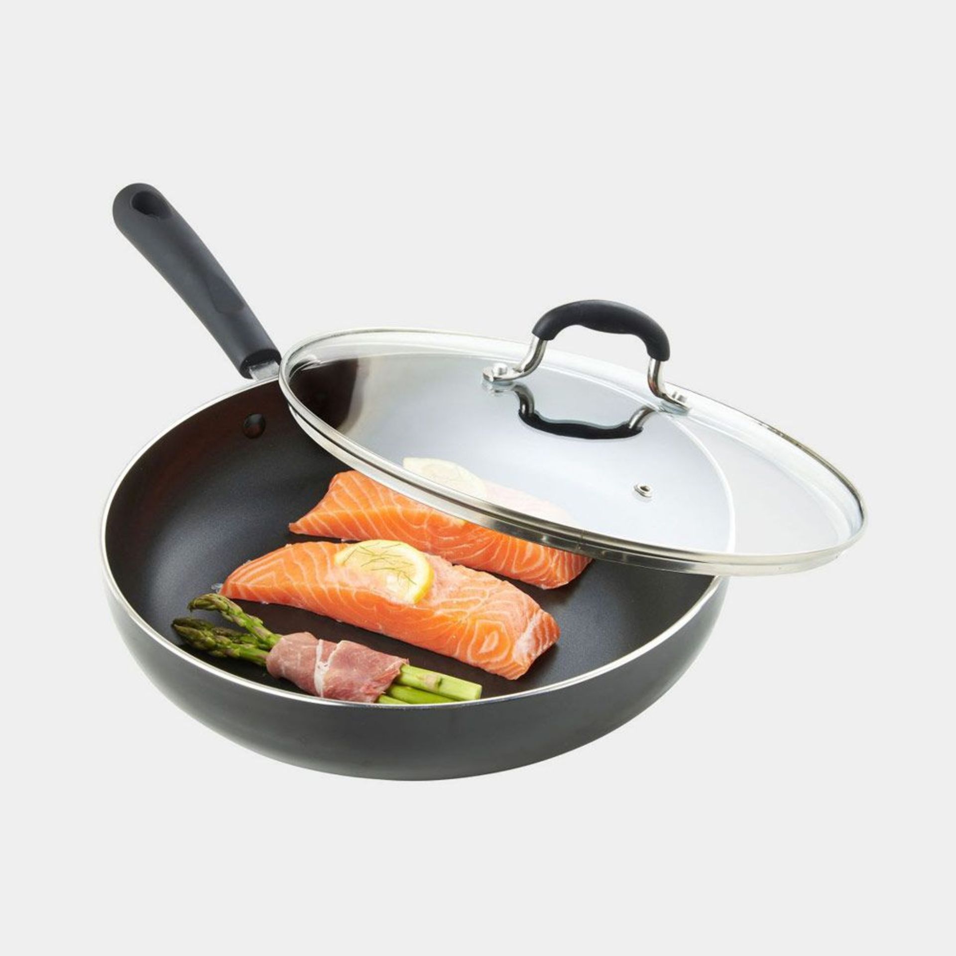 (KG43) 28cm Induction Sauté Pan. Made from durable 3.5mm cast aluminium with easy clean non-st... - Image 2 of 3