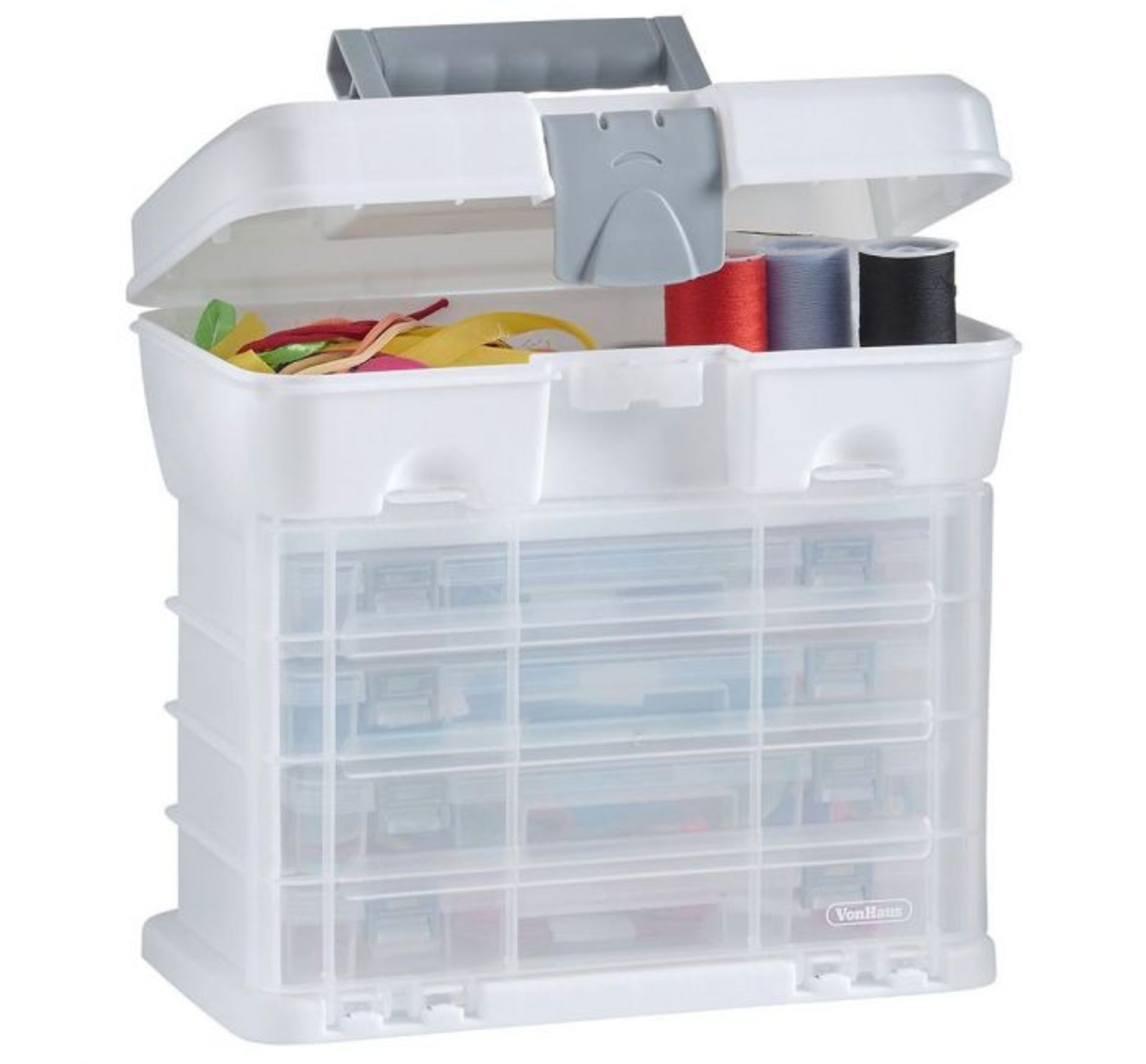 (D13) Storage Carry Case Multifunctional 2 in 1 utility box with storage drawers. Ideal for s... - Image 5 of 5