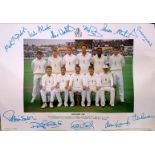 1991 England Cricket Team Photo