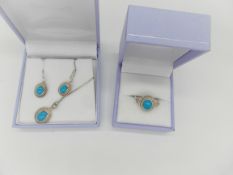 Turquoise Jewellery Set