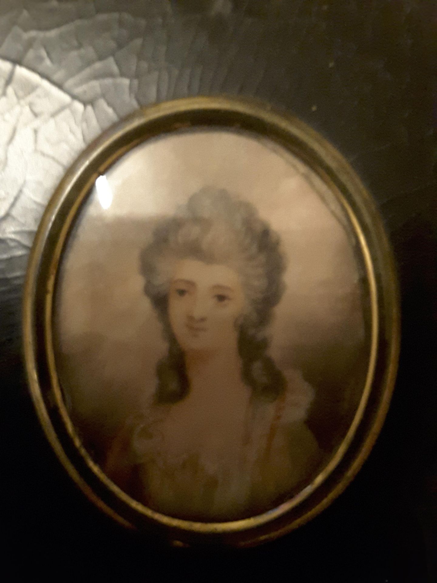 Portrait Miniature Of An 18Th Century Lady - Image 3 of 6