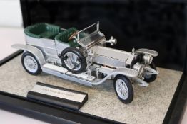 Franklin Mint Diecast 1907 Rolls Royce Silver Ghost