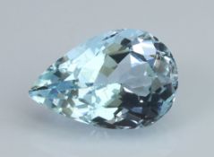 1.92 Ct Blue Aquamarine