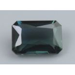 1.24 Ct Green Sapphire, untreated