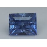 1.23 Ct Blue Sapphire, untreated