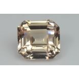 1.25 Ct Peach Sapphire, untreated