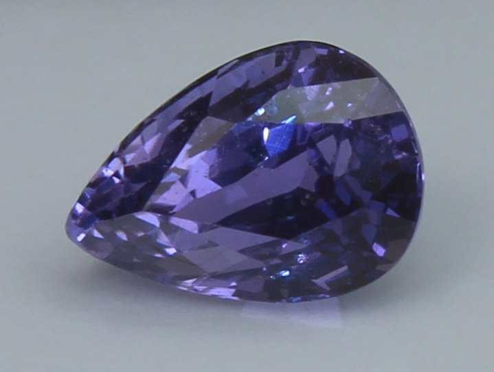 1.06 Ct Violet Sapphire, untreated, Color Change Effect