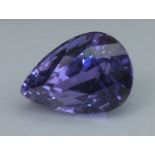 1.06 Ct Violet Sapphire, untreated, Color Change Effect