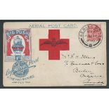 South Africa / Canada 1918 (Dec 1) Red Cross Aerial Post Card