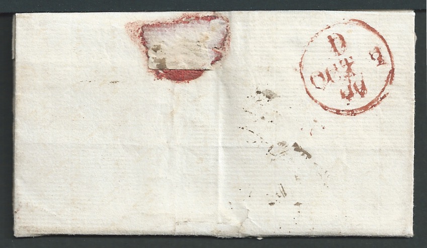 G.B. - Military 1799 (Sep. 21) Entire letter (minor faults) from Charles Morris, a soldier - Image 2 of 3