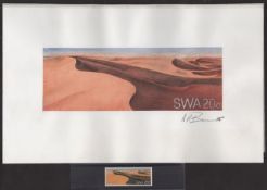 SOUTH WEST AFRICA / NAMIBIA. 1977 Namib Desert set: original full colour final artwork for the 20c