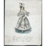 G.B. - Valentines 1837 Entire letter posted from Stirling to Miss Janet Reid in Cambusbarron