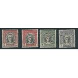 Pakistan - Bahawalpur 1948 (April 1) 3p - 1a Values depicting HH the Amir of Bahawalpur