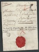 France - Revolutionary Wars 1794 (Dec. 28) Entire letter from M. Catoire