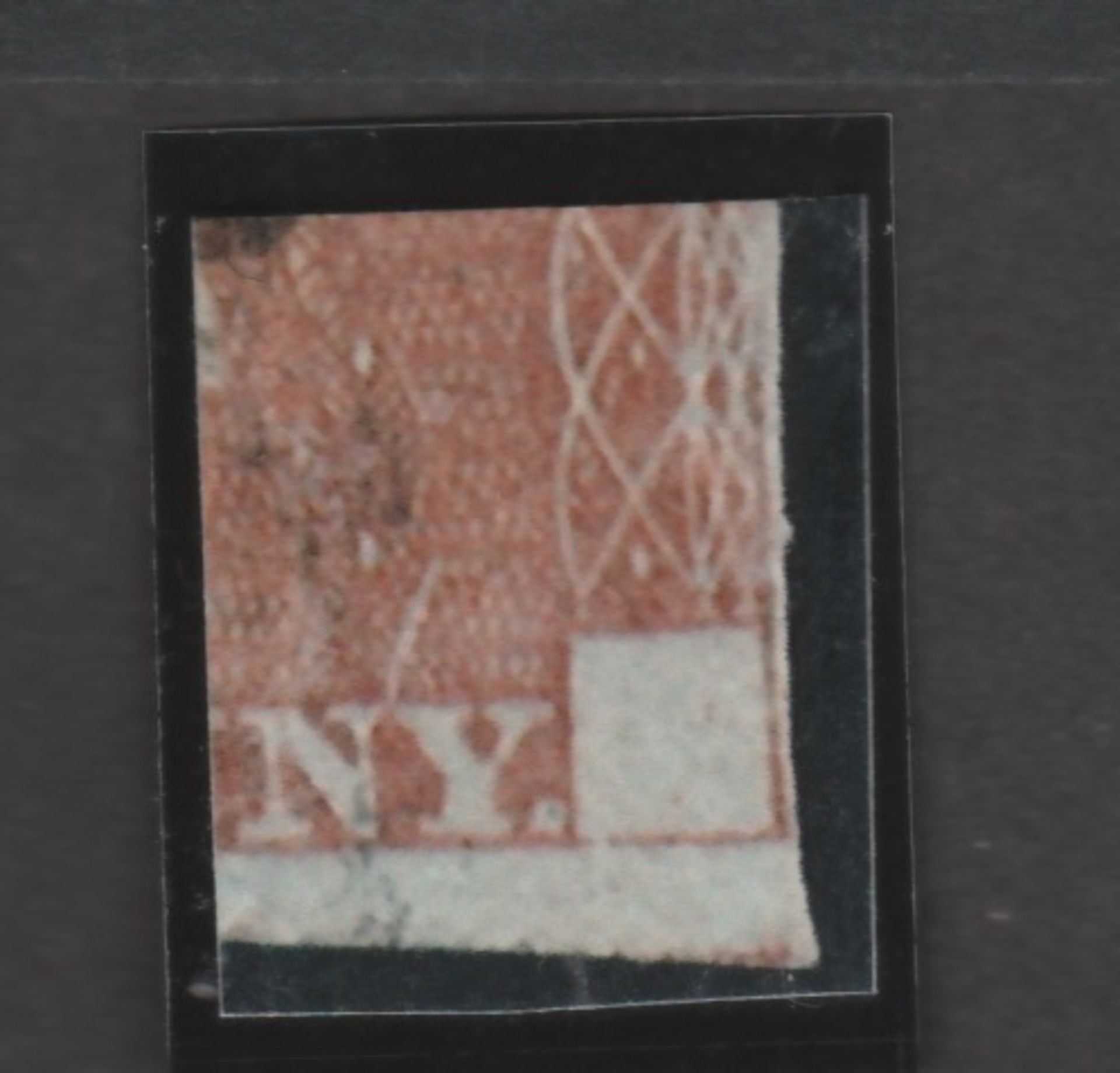 Great Britain - Line Engraved 1841 .Imperf 1d red (3 margins, just touched at left) - Image 3 of 4