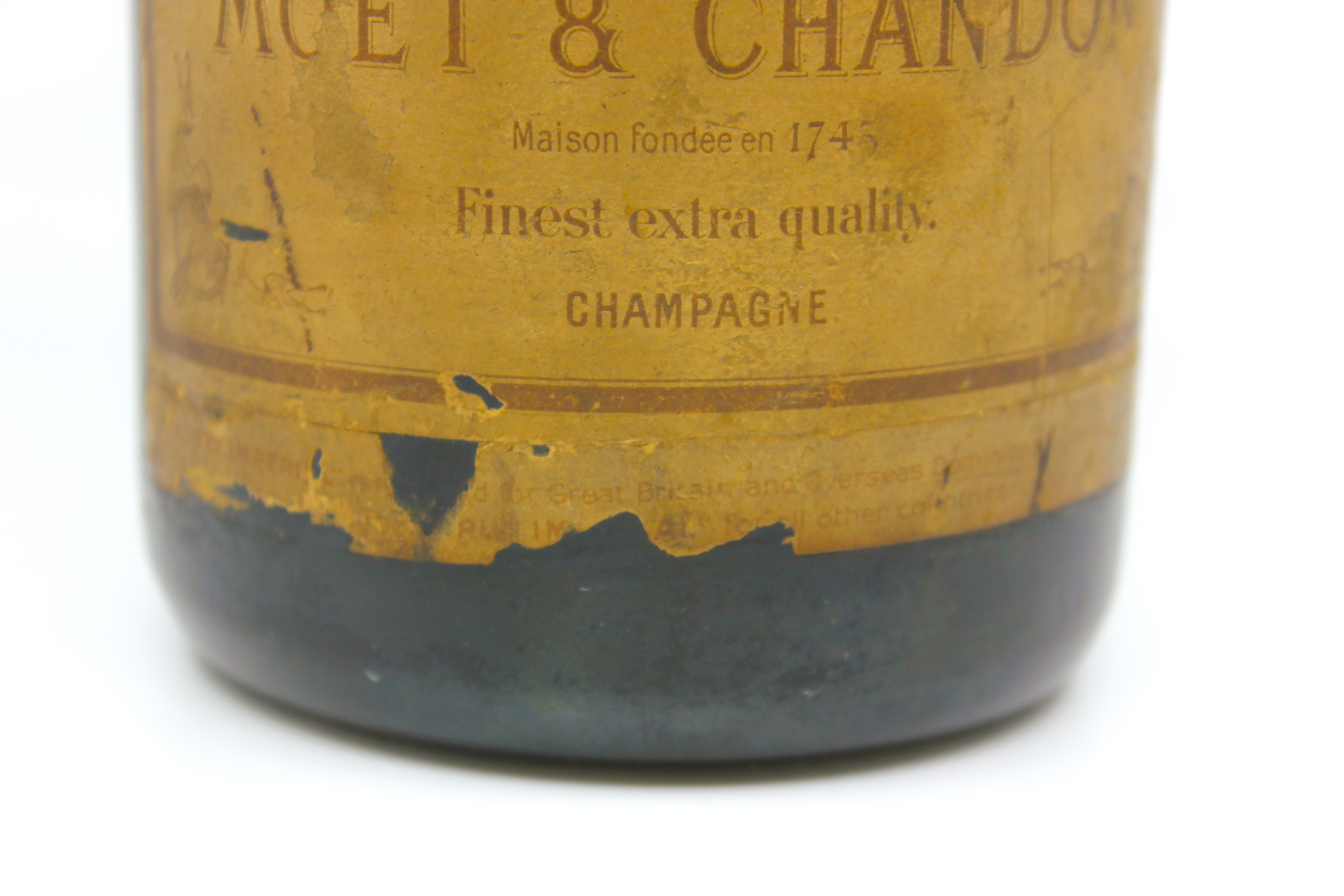 1919 Moët & Chandon Dry Imperial, Extremely Rare, Highly Collectible - Image 3 of 7