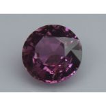 1.03 Ct Pink Sapphire, Untreated