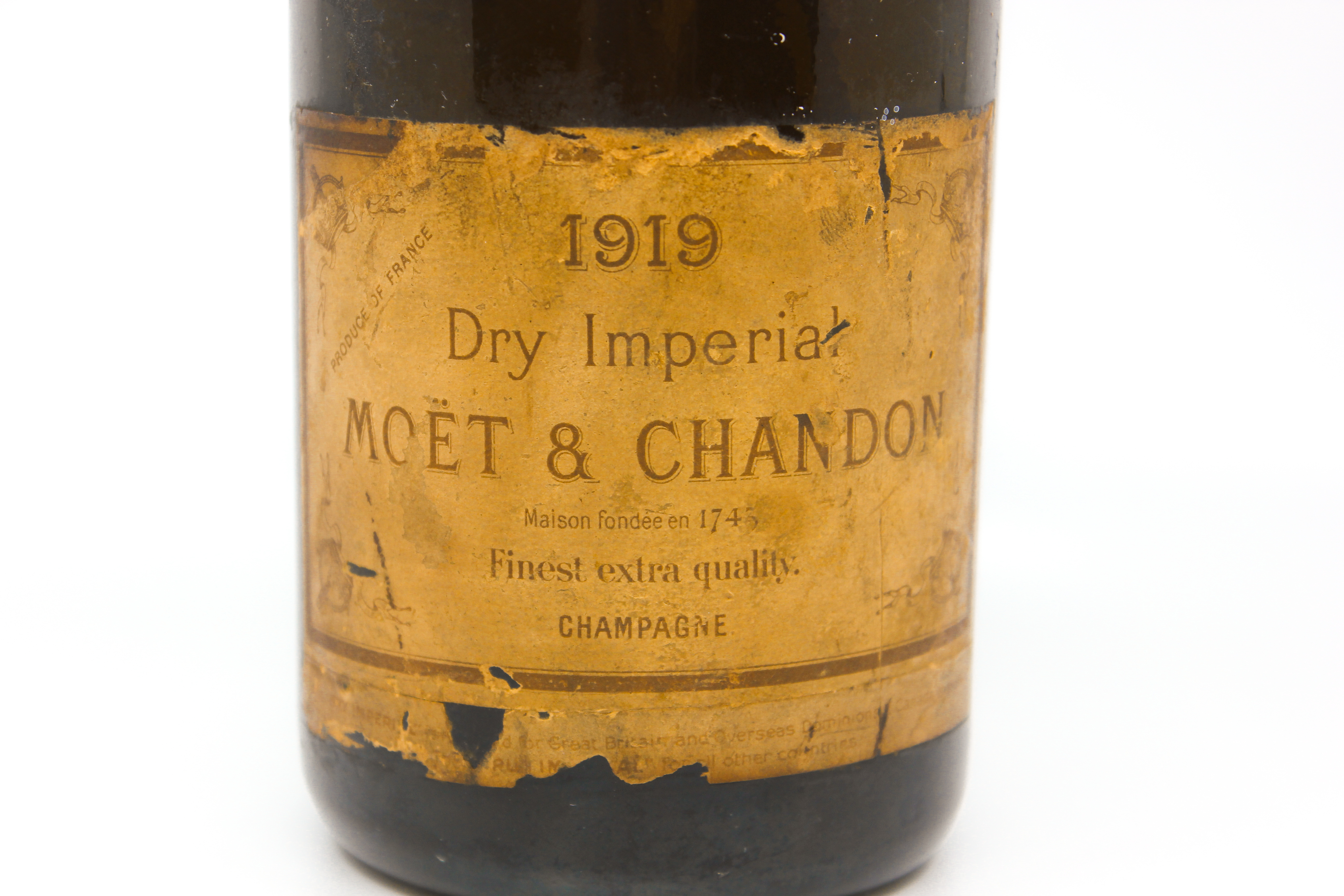 1919 Moët & Chandon Dry Imperial, Extremely Rare, Highly Collectible - Image 2 of 7