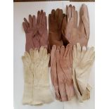 Vintage Leather Gloves