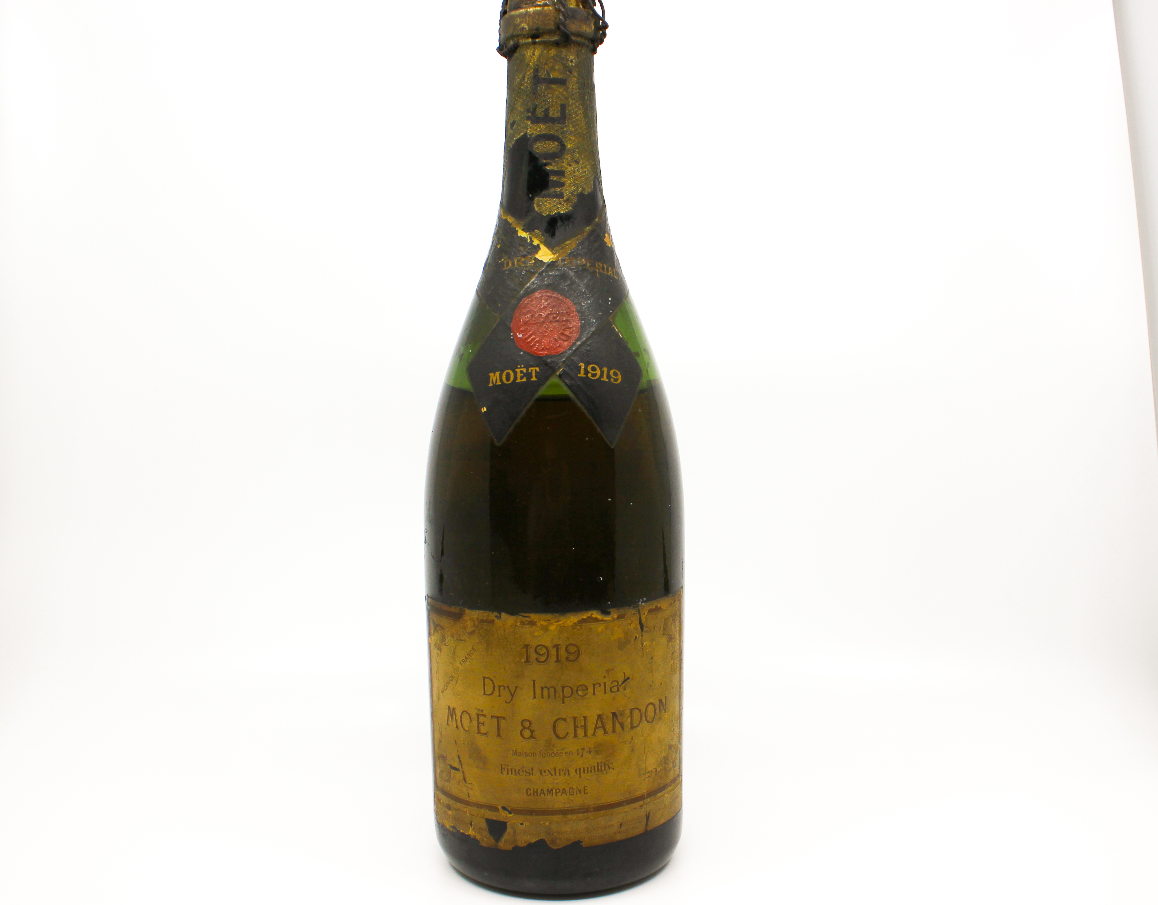 1919 Moët & Chandon Dry Imperial, Extremely Rare, Highly Collectible
