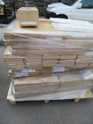 (K5) LARGE PALLET TO CONTAIN APPROX. 95 ITEMS OF KITCHEN STOCK TO INCLUDE: BIFOLD FOOR WHITE GL...