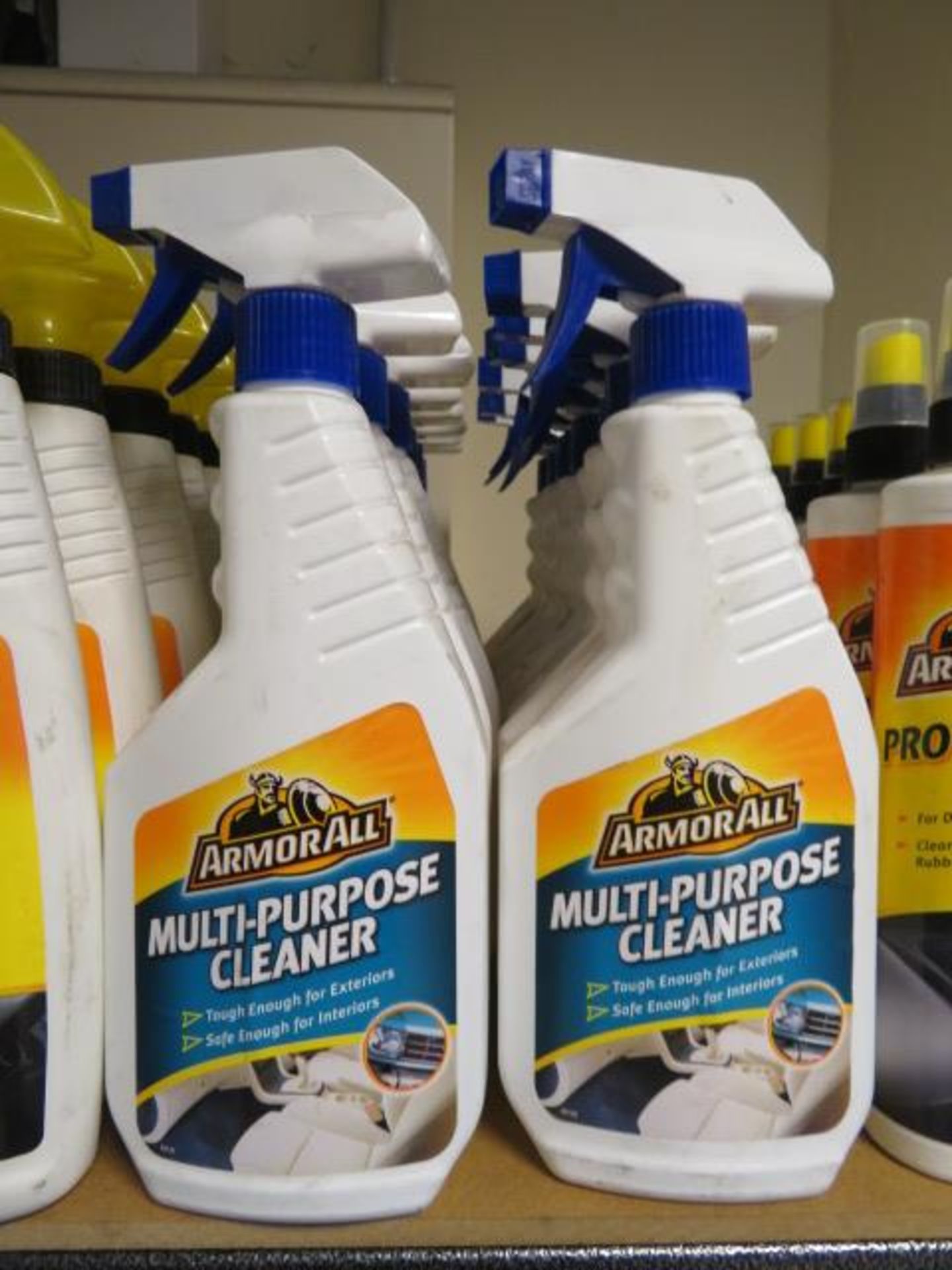 15 x ARMORALL 500ML MULTI PURPOSE CLEANER. TOUGH ENOUGH FOR EXTERIORS, SAFE ENOUGH FOR INTERIOR...