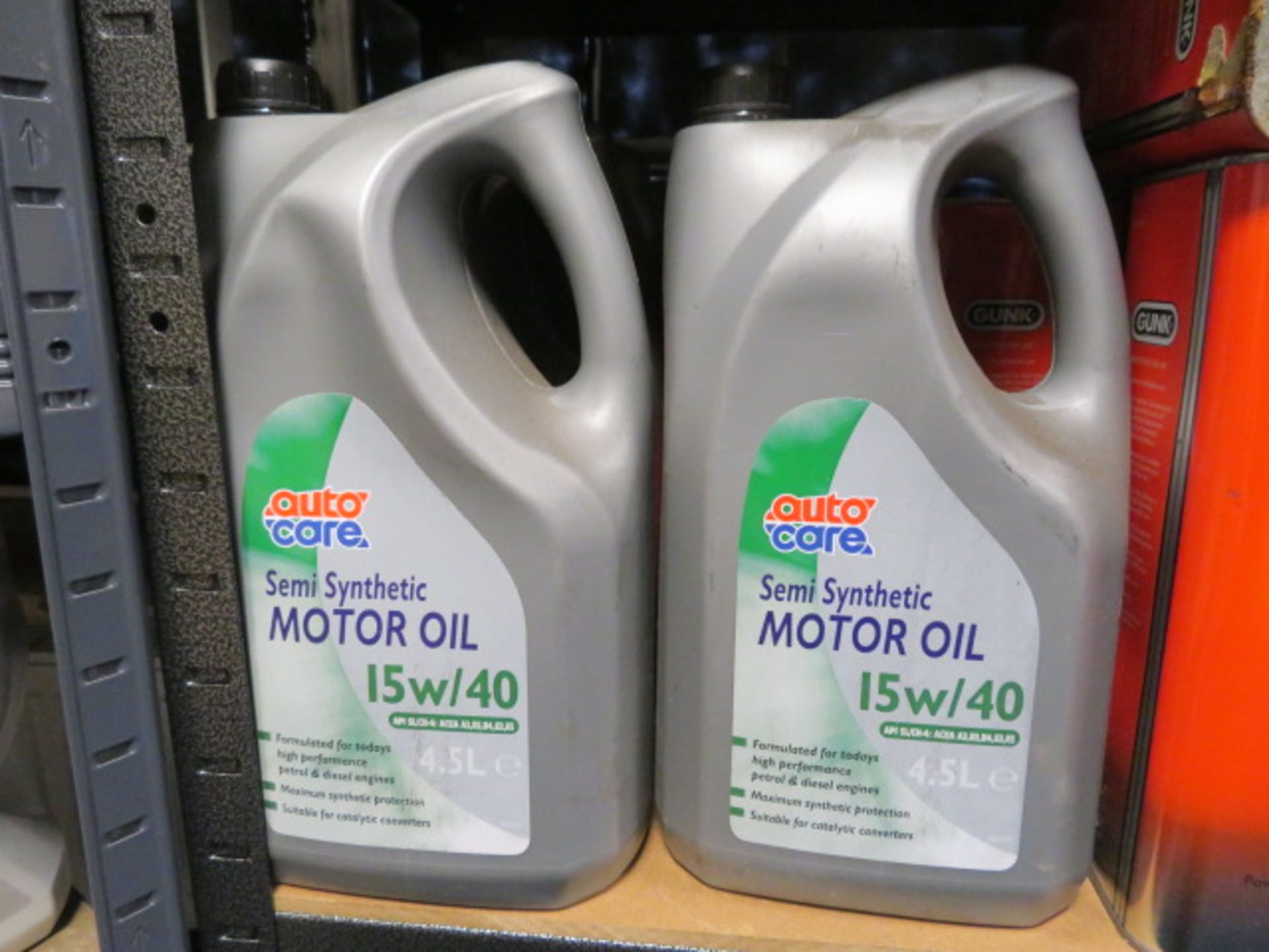 4 x AUTO CARE 4.5L 15W/40 SEMI SYNTHETIC OIL. UK DELIVERY AVAILABLE FROM £14 PLUS VAT. HUGE PR...