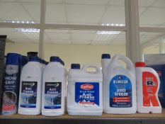 21 x ITEMS TO INCLUDE 1 X BIKE R READY MIXED ANTI FREEZE 1 LITRE, 1 X BLUECOL ANTIFREEZE & SUMM...