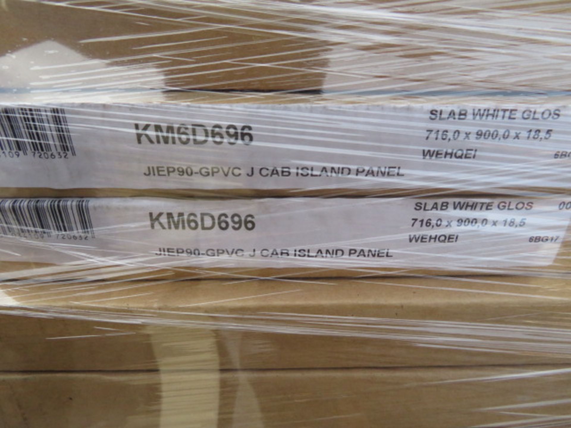 (K3) LARGE PALLET TO CONTAIN APPROX. 56 ITEMS OF KITCHEN STOCK TO INCLUDE: 300MM BASE CABINET,... - Image 2 of 5