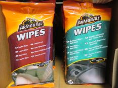 33 X ITEMS TO INCLUDE 17 X ARMORALL WPIES CLEANS, CONDITIONS & PROTECTS AND 16 X ARMORALL WHIPE...