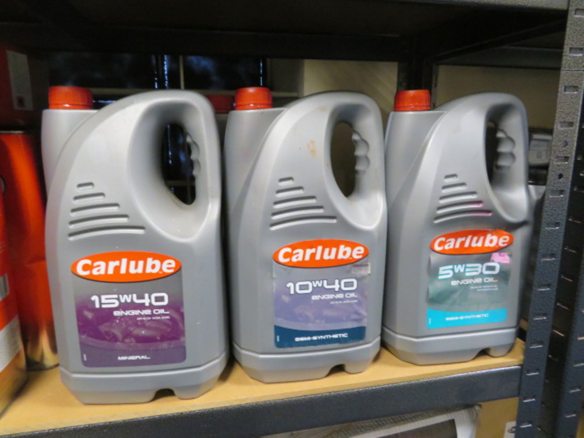 4 x ITEMS TO INCLUDE 1 x CARLUBE 4.55L 15W40. 2 x CARLUBE 10W40 4.55L & 1 x CARLUBE 4.55L 5W30 ...