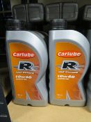 12 x CARLUBE TRIPLE R 10W60 1L FULLY SYNTHETIC MOTOT OIL. UK DELIVERY AVAILABLE FROM £14 PLUS ...