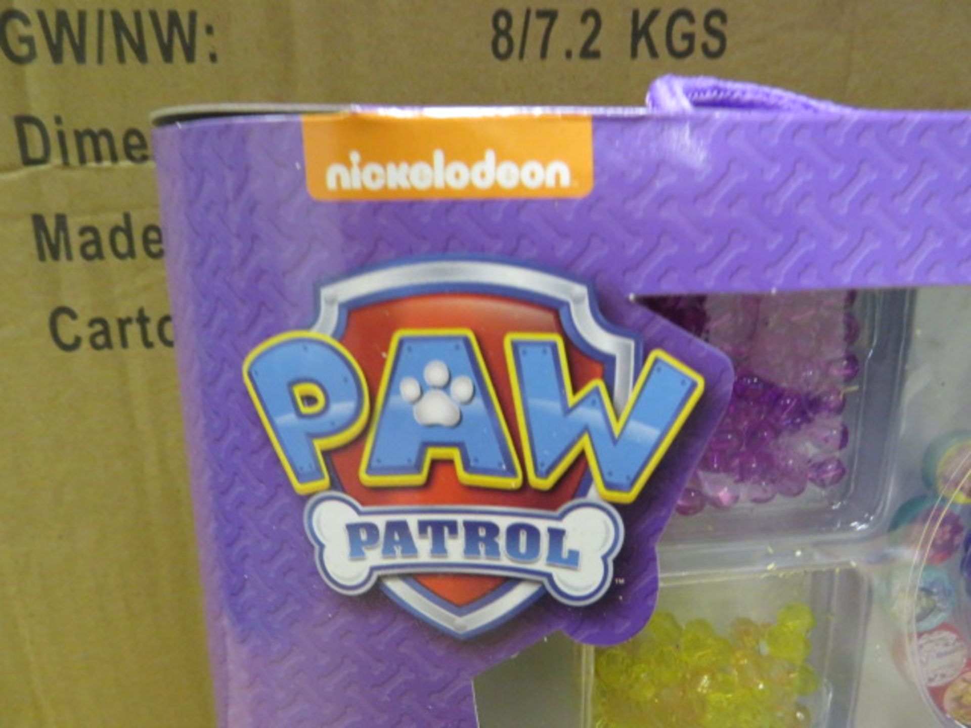 (71) PALLET TO CONTAIN 120 x BRAND NEW NICKELODEON PAW PATROL JEWELLERY BEAD SETS. CREATE YOUR ... - Image 2 of 3