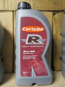 12 x CARLUBE TRIPLE R 5w40 FULLY SYNTHETIC OIL. SUITABLE FOR HIGH PERFORMANCE PETROL & DIESEL E...