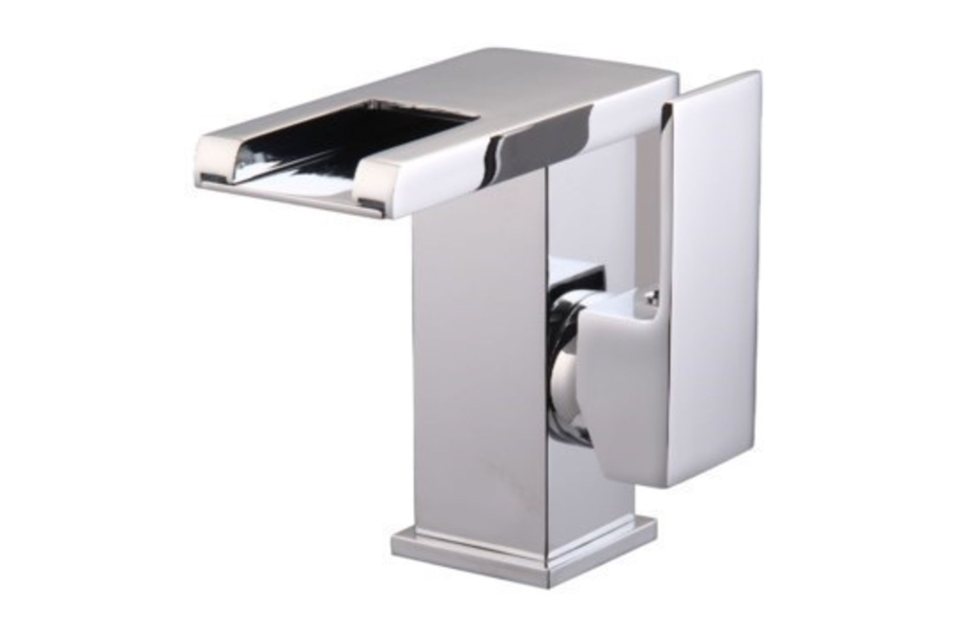(QT1020) LED Waterfall Bathroom Basin Mixer Tap. RRP £229.99.Easy to install and clean. All ... - Image 4 of 4