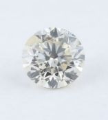 IGI Cert. 0.93 ct. Diamond - Untreated, Africa