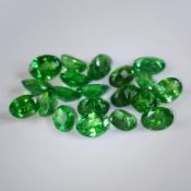 Lot 22.91 ct. Tsavorite Garnet Untreated - Kenya