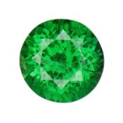 GIA Certified 5.64 ct. Tsavorite (Grossular-Garnet) - Kenya, East Africa