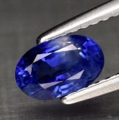 IGI Certified 1.07 ct. Royal Blue Sapphire - Madagascar