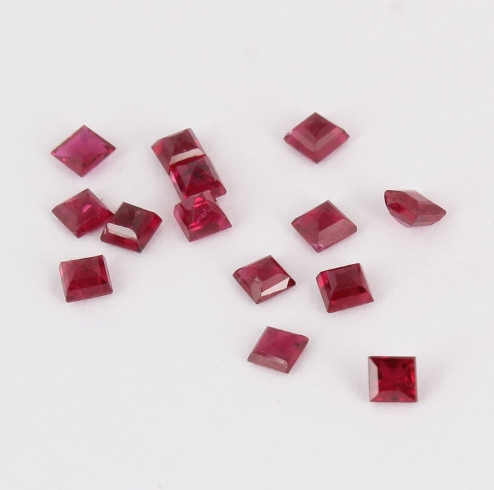 GFCO (Swiss) Certified Set of 14 - 1.16 ct. Rubies - Mozambique - Image 4 of 5