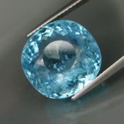 GFCO Certified 12.56 ct. Blue Aquamarine - Brazil