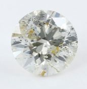 IGI Cert. 1.54 ct. Diamond, Untreated, Africa