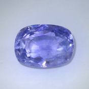 IGI Cert. 7.57 ct. Untreated Violet Sapphire - Sri Lanka
