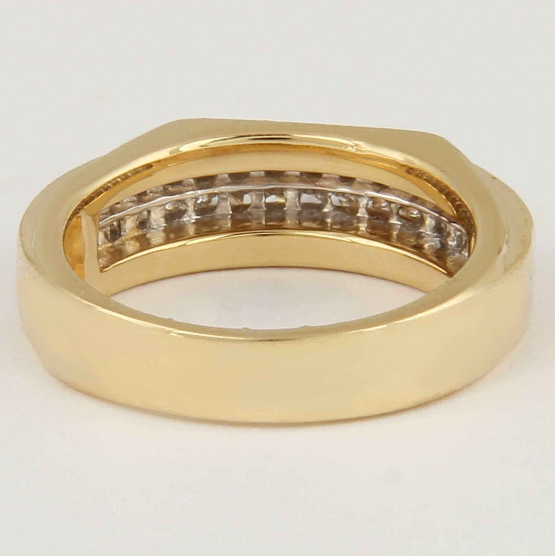 14 K / 585 Yellow Gold Diamond Ring - Image 4 of 4