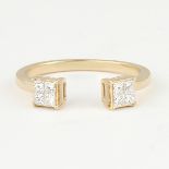 14 K / 585 Yellow Gold Diamond Ring