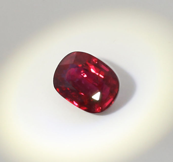 GIA Certified 2.06 ct. Untreated Ruby - Mozambique