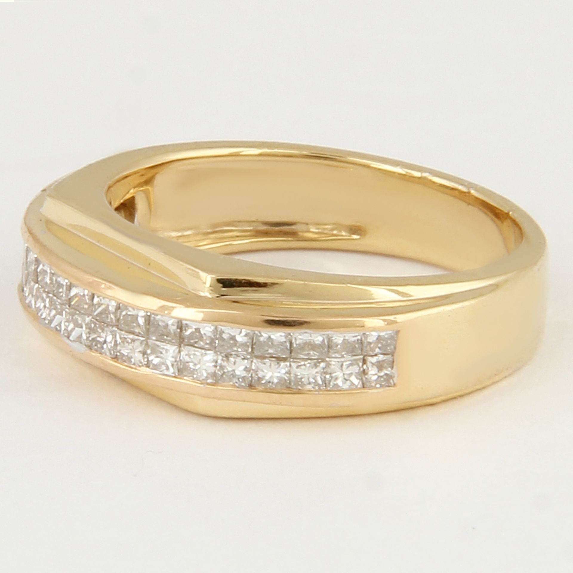 14 K / 585 Yellow Gold Diamond Ring - Image 3 of 4