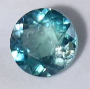 IGI certified 0.10 ct. Rare Grandidierite - Madagascar