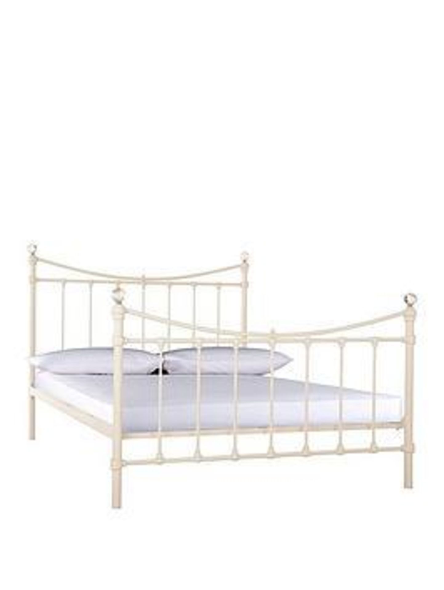 Boxed Item Ruby King Bed [Cream] 120X161X202Cm Rrp:£394.0 - Bild 2 aus 2